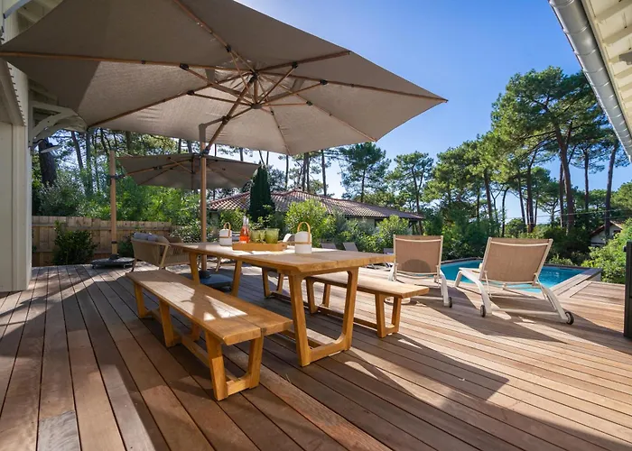 Divine Au Calme - Entre Moulleau Et Golf Villa